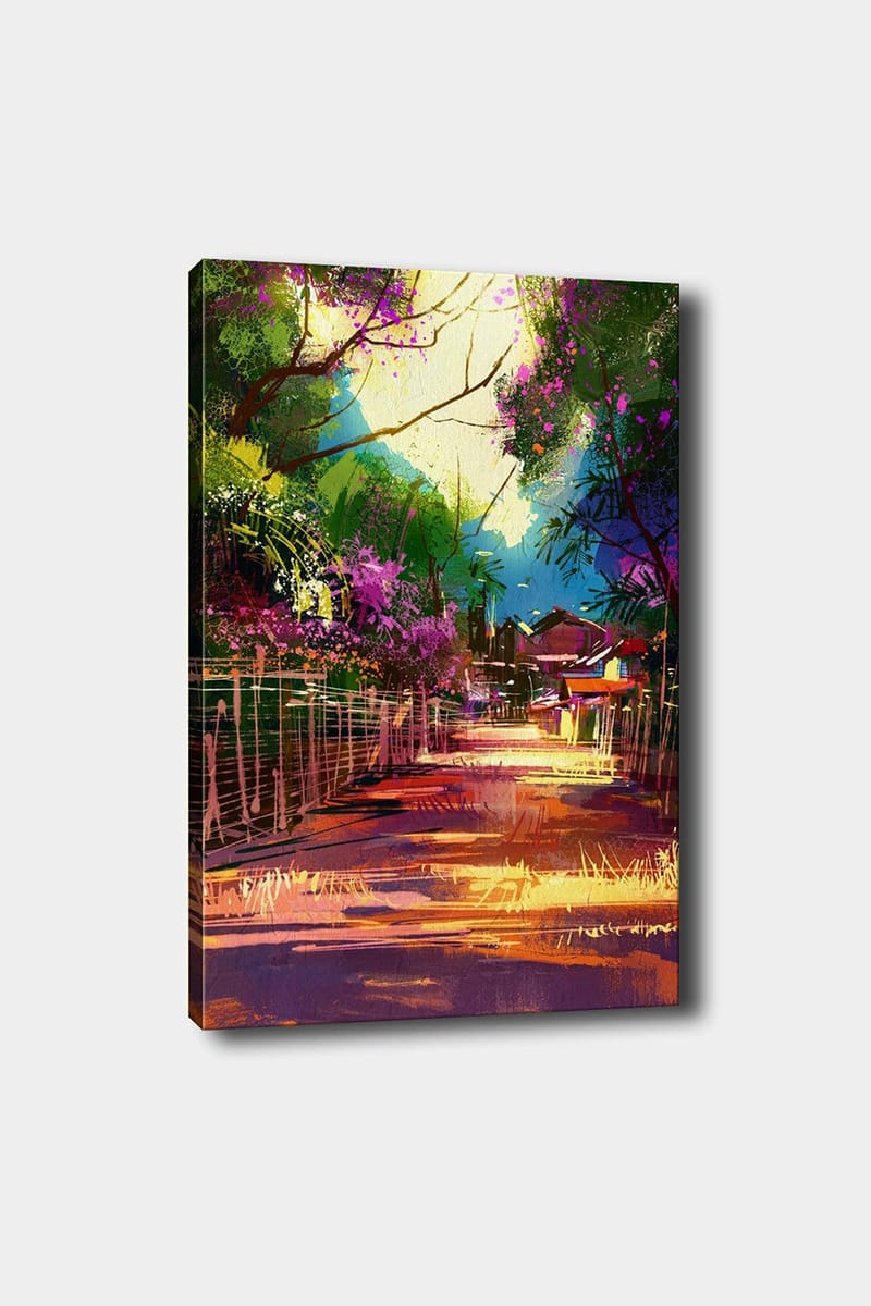 Dekorativ Canvasbillede 50x70 cm, Flerfarvet