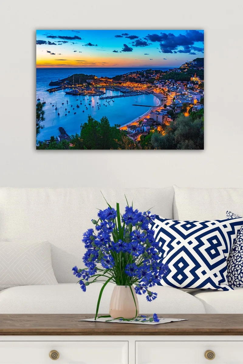 Dekorativ Canvasbillede 50x70 cm - Flerfarvet - Boligtilbehør - Billeder & kunst - Billeder på lærred