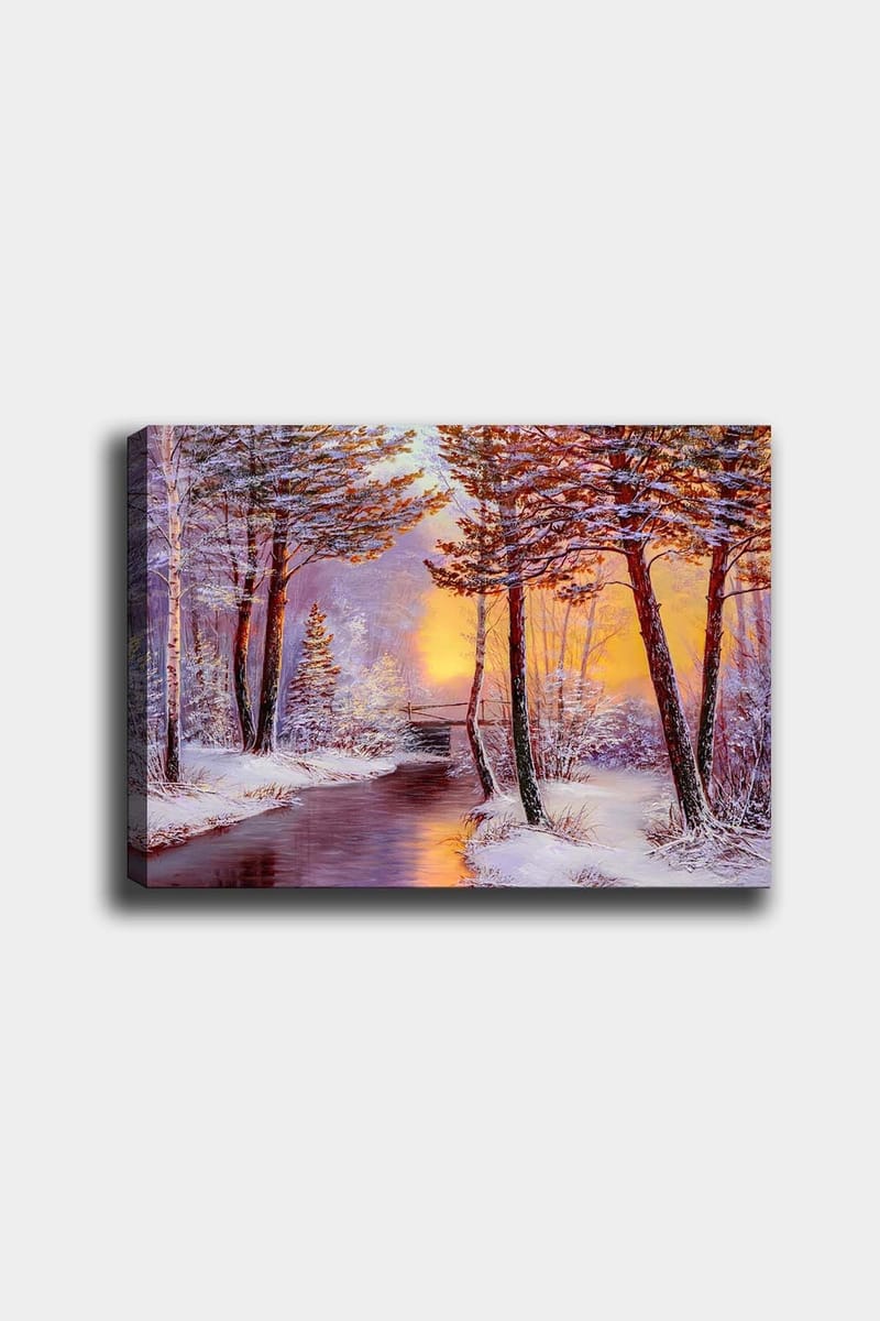 Dekorativ Canvasbillede 50x70 cm, Flerfarvet