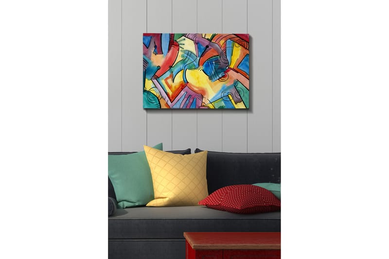 Dekorativ Canvasbillede 50x70 cm, Flerfarvet