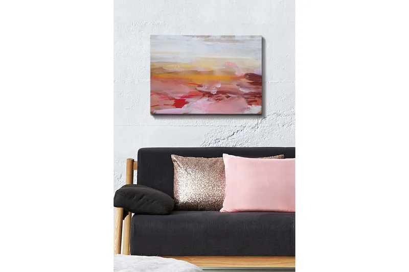 Dekorativ Canvasbillede 50x70 cm - Flerfarvet - Boligtilbehør - Billeder & kunst - Billeder på lærred