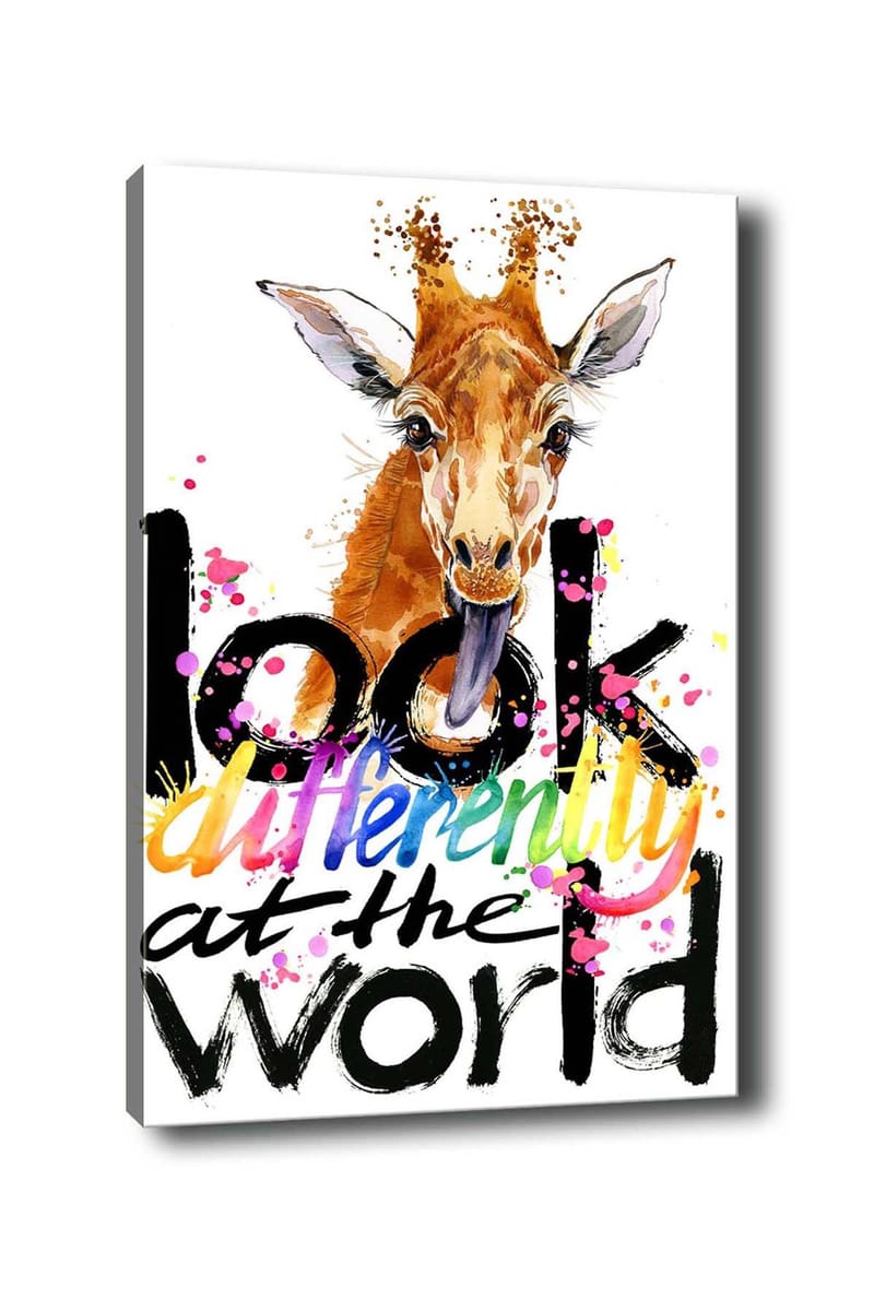 Dekorativ Canvasbillede 50x70 cm, Flerfarvet