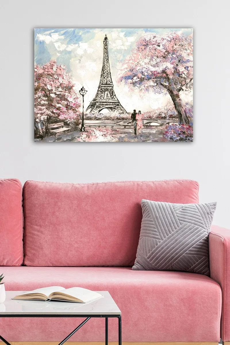 Dekorativ Canvasbillede 50x70 cm - Flerfarvet - Boligtilbehør - Billeder & kunst - Billeder på lærred