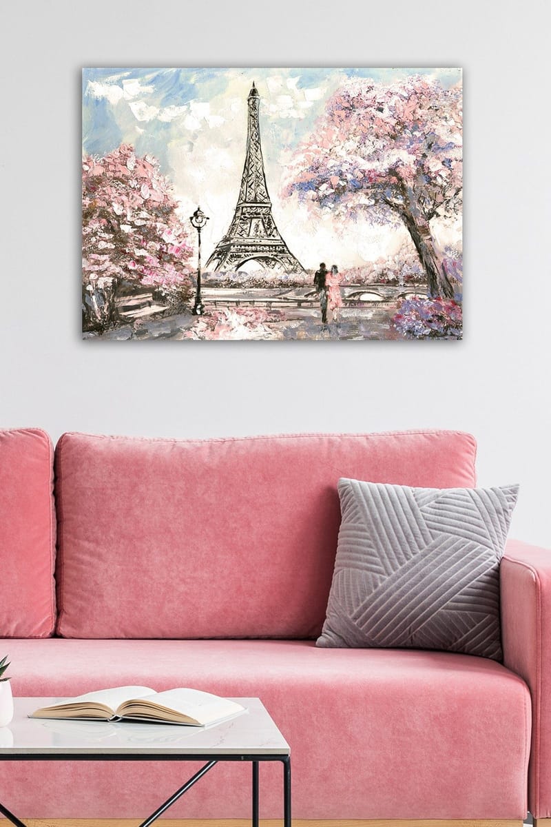 Dekorativ Canvasbillede 50x70 cm - Flerfarvet - Boligtilbehør - Billeder & kunst - Billeder på lærred