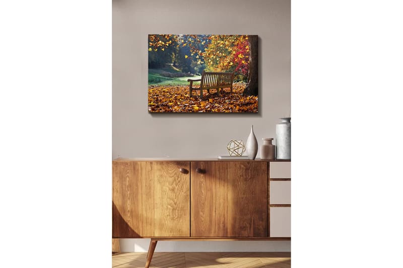 Dekorativ Canvasbillede 50x70 cm - Flerfarvet - Boligtilbehør - Billeder & kunst - Billeder på lærred