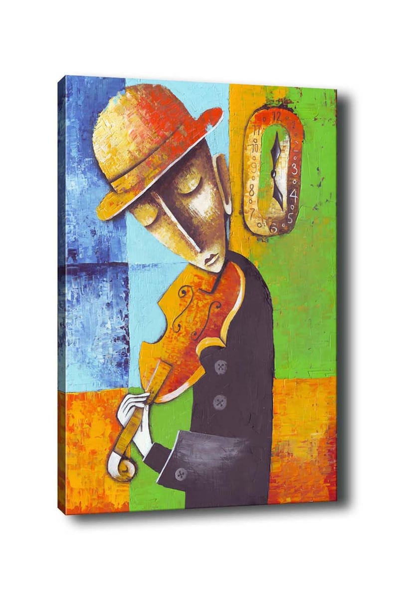 Dekorativ Canvasbillede 50x70 cm, Flerfarvet