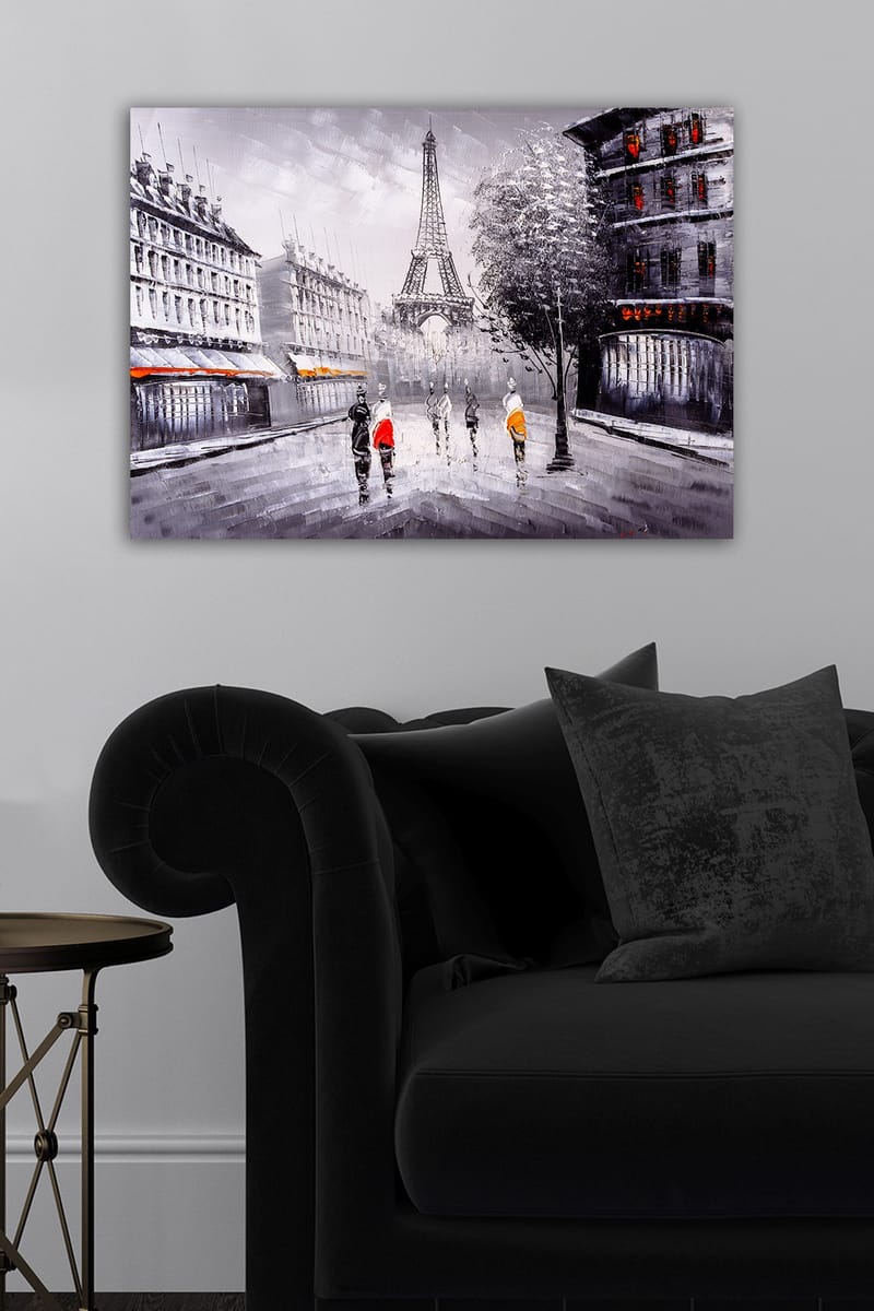 Dekorativ Canvasbillede 50x70 cm - Flerfarvet - Boligtilbehør - Billeder & kunst - Billeder på lærred