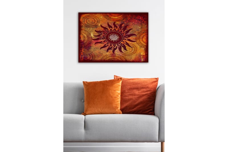 Dekorativ Canvasbillede 50x70 cm - Flerfarvet - Boligtilbehør - Billeder & kunst - Billeder på lærred