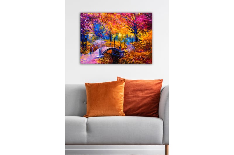 Dekorativ Canvasbillede 50x70 cm - Flerfarvet - Boligtilbeh�ør - Billeder & kunst - Billeder på lærred