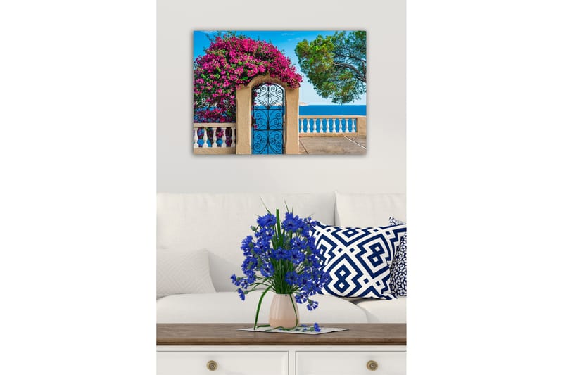 Dekorativ Canvasbillede 50x70 cm - Flerfarvet - Boligtilbehør - Billeder & kunst - Billeder på lærred
