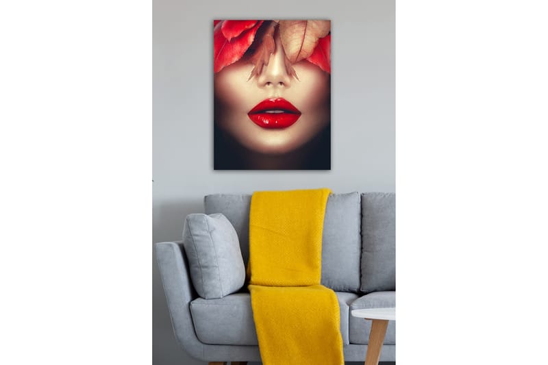 Dekorativ Canvasbillede 50x70 cm - Flerfarvet - Boligtilbehør - Billeder & kunst - Billeder på lærred
