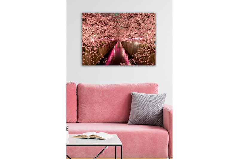 Dekorativ Canvasbillede 50x70 cm - Flerfarvet - Boligtilbehør - Billeder & kunst - Billeder på lærred