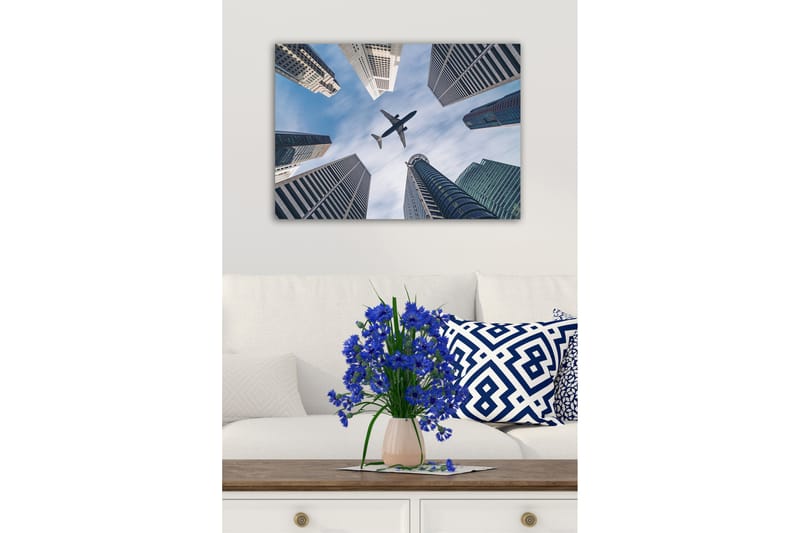 Dekorativ Canvasbillede 50x70 cm - Flerfarvet - Boligtilbehør - Billeder & kunst - Billeder på lærred