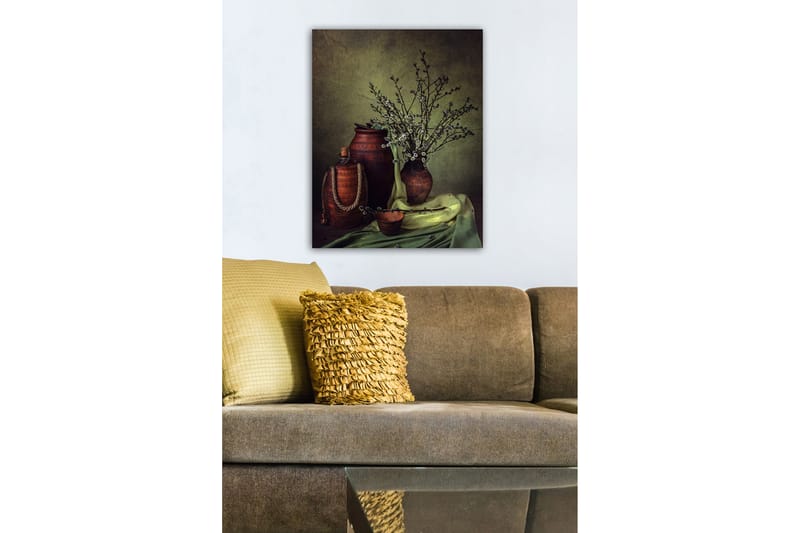 Dekorativ Canvasbillede 50x70 cm - Flerfarvet - Boligtilbehør - Billeder & kunst - Billeder på lærred
