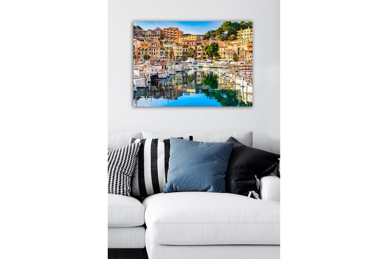 Dekorativ Canvasbillede 50x70 cm - Flerfarvet - Boligtilbehør - Billeder & kunst - Billeder på lærred