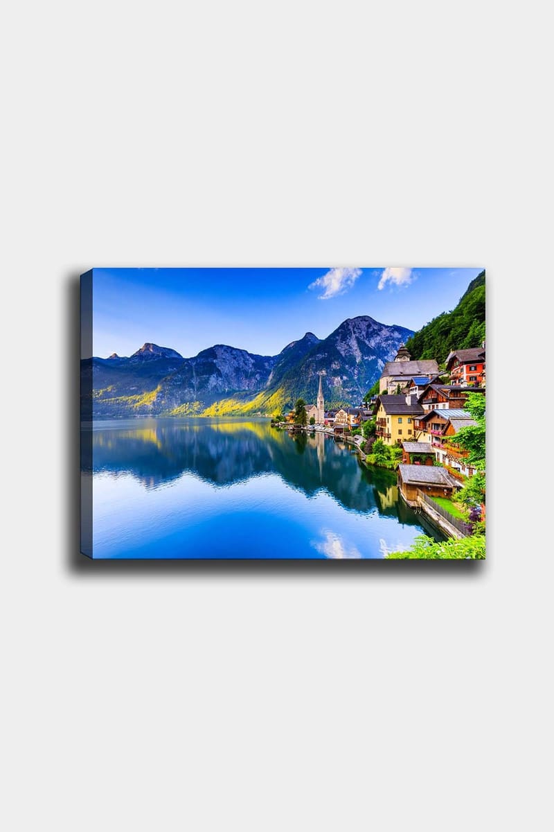 Dekorativ Canvasbillede 50x70 cm - Flerfarvet - Boligtilbehør - Billeder & kunst - Billeder på lærred