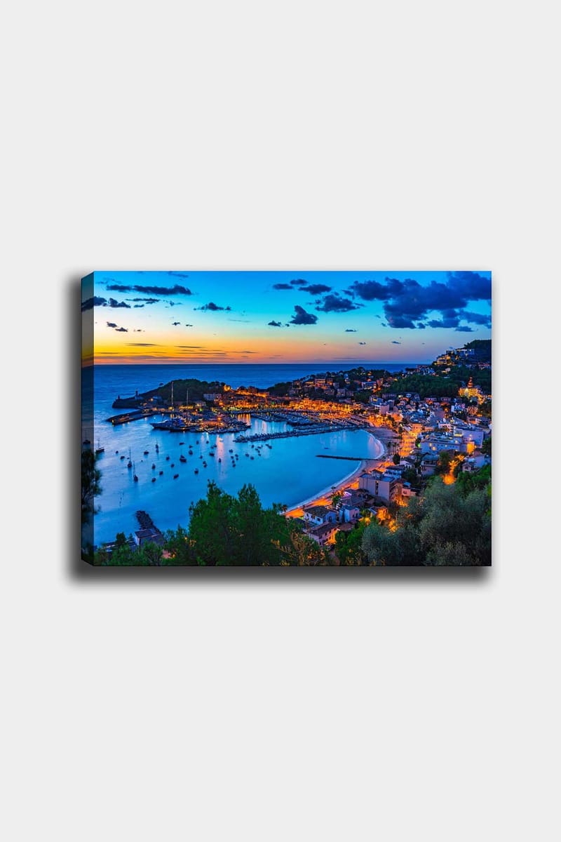 Dekorativ Canvasbillede 50x70 cm - Flerfarvet - Boligtilbehør - Billeder & kunst - Billeder på lærred