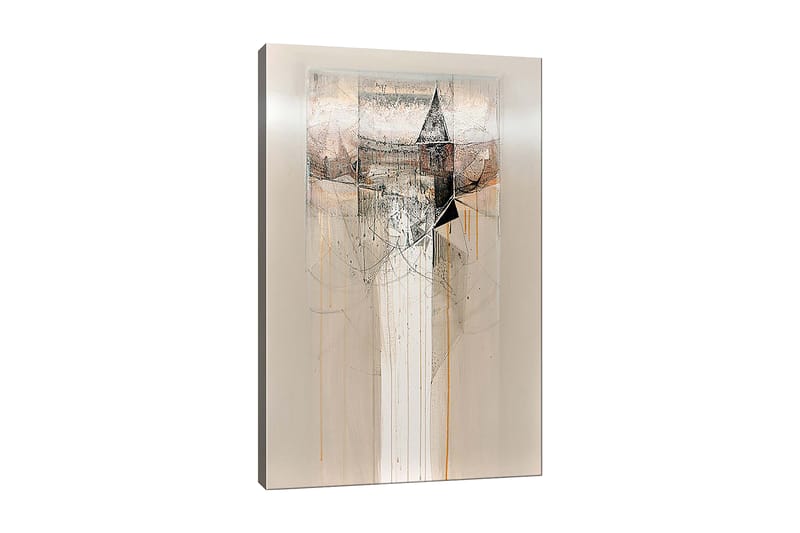Dekorativ Canvasbillede 50x70 cm - Flerfarvet - Boligtilbehør - Billeder & kunst - Billeder på lærred