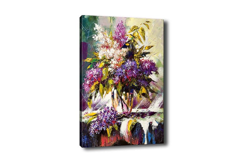 Dekorativ Canvasbillede 50x70 cm - Flerfarvet - Boligtilbehør - Billeder & kunst - Billeder på lærred