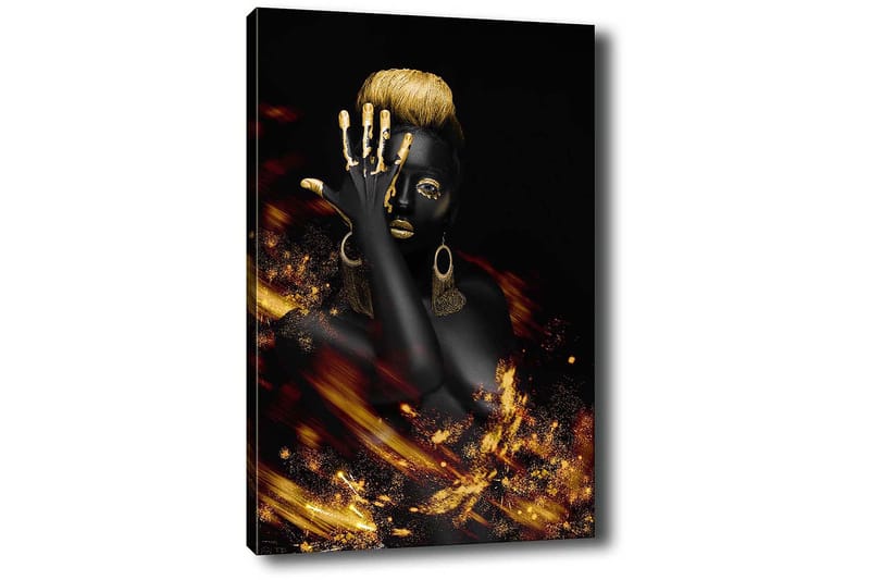 Dekorativ Canvasbillede 50x70 cm - Flerfarvet - Boligtilbehør - Billeder & kunst - Billeder på lærred
