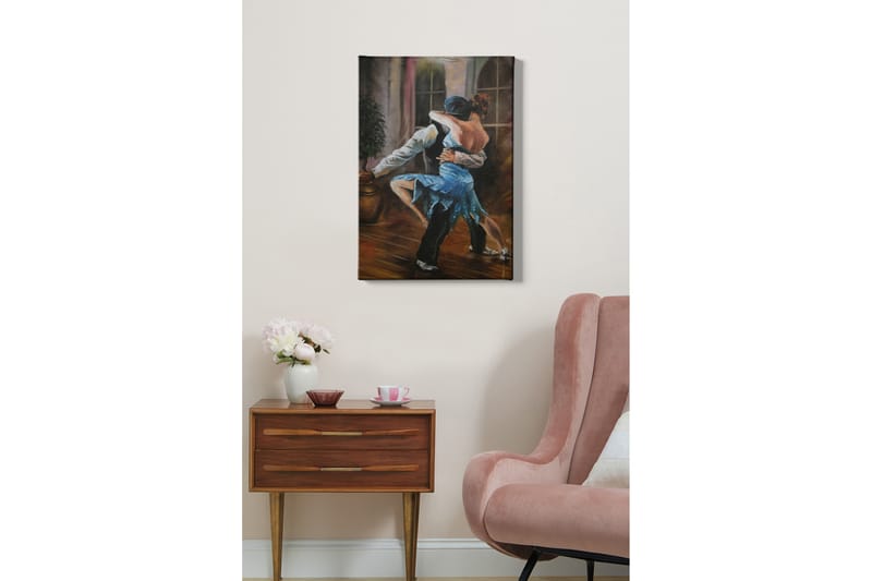 Dekorativ Canvasbillede 50x70 cm - Flerfarvet - Boligtilbehør - Billeder & kunst - Billeder på lærred