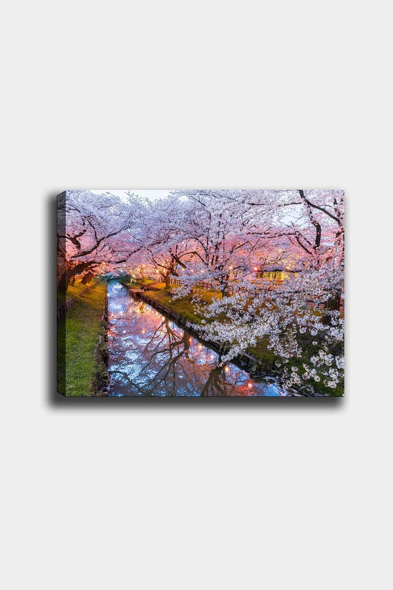 Dekorativ Canvasbillede 50x70 cm - Flerfarvet - Boligtilbehør - Billeder & kunst - Billeder på lærred