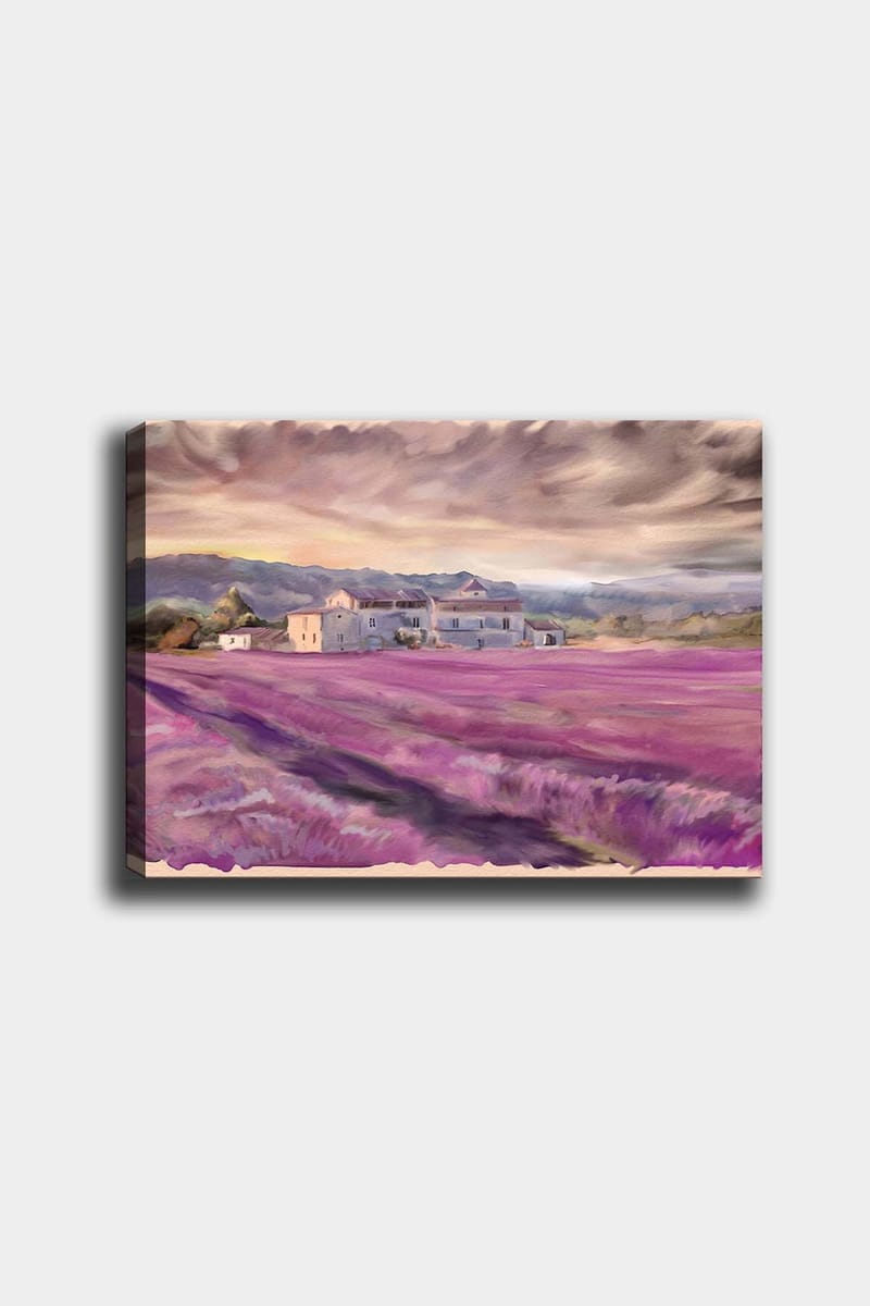 Dekorativ Canvasbillede 50x70 cm - Flerfarvet - Boligtilbehør - Billeder & kunst - Billeder på lærred