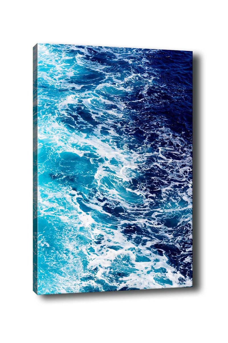 Dekorativ Canvasbillede 50x70 cm - Flerfarvet - Boligtilbehør - Billeder & kunst - Billeder på lærred