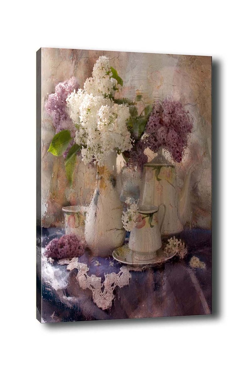 Dekorativ Canvasbillede 50x70 cm - Flerfarvet - Boligtilbehør - Billeder & kunst - Billeder på lærred