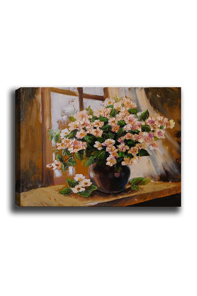 Dekorativ Canvasbillede 50x70 cm - Flerfarvet - Boligtilbehør - Billeder & kunst - Billeder på lærred