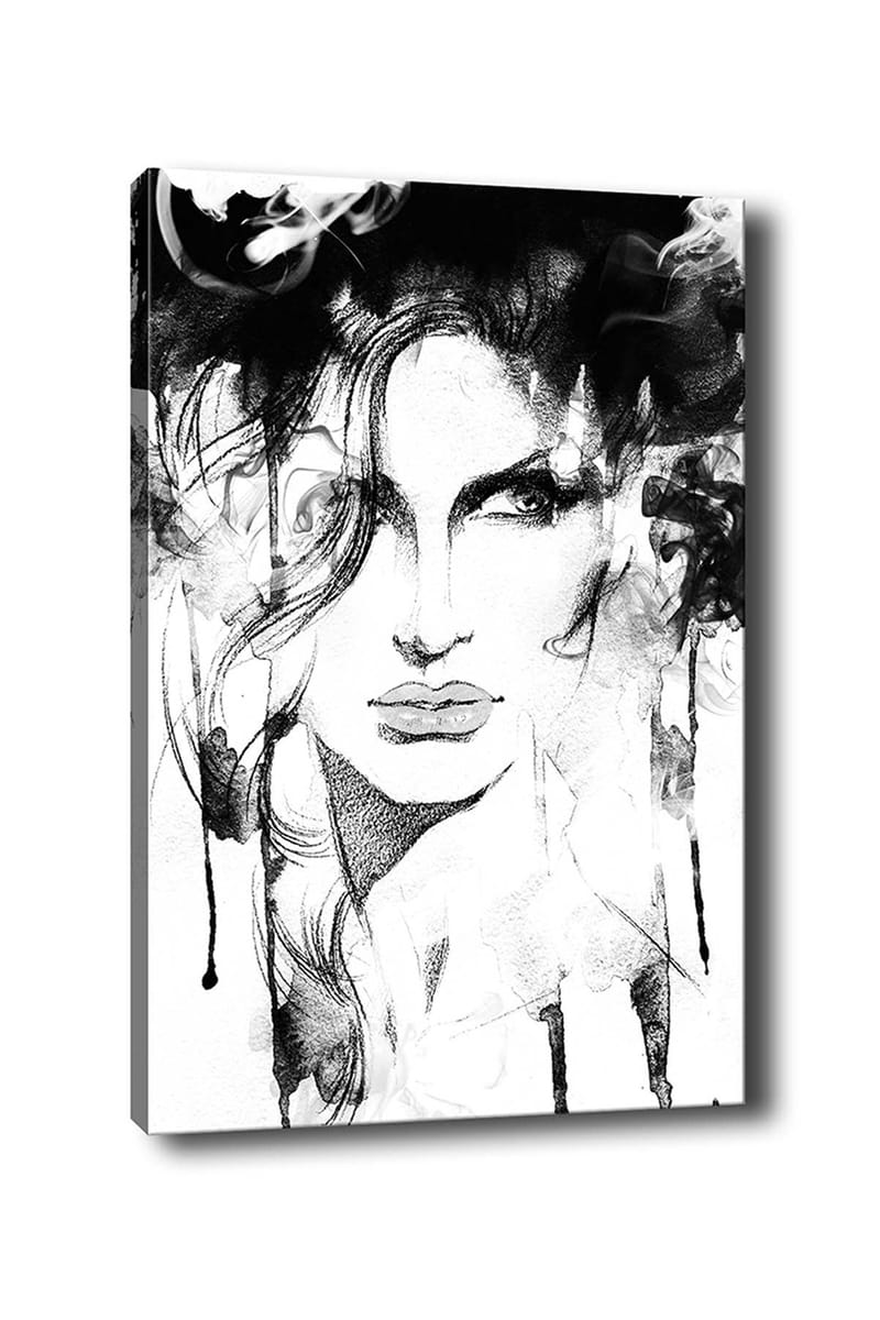 Dekorativ Canvasbillede 50x70 cm - Flerfarvet - Boligtilbehør - Billeder & kunst - Billeder på lærred