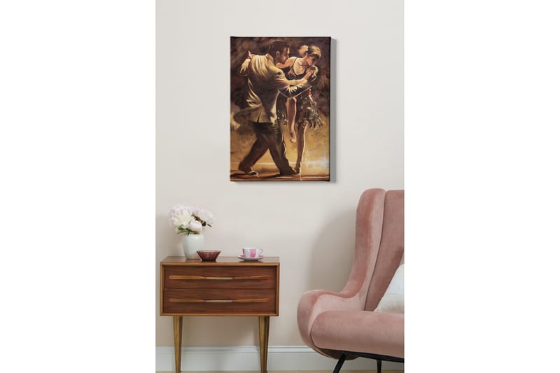 Dekorativ Canvasbillede 50x70 cm - Flerfarvet - Boligtilbehør - Billeder & kunst - Billeder på lærred