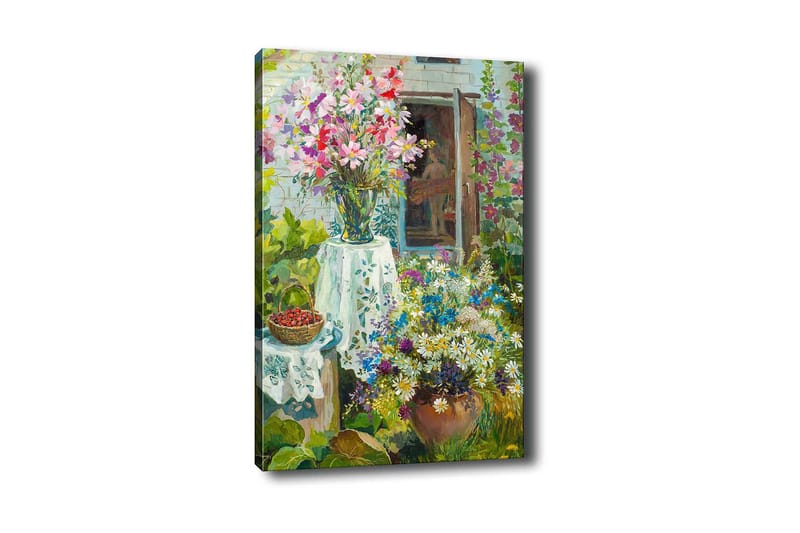 Dekorativ Canvasbillede 50x70 cm - Flerfarvet - Boligtilbehør - Billeder & kunst - Billeder på lærred