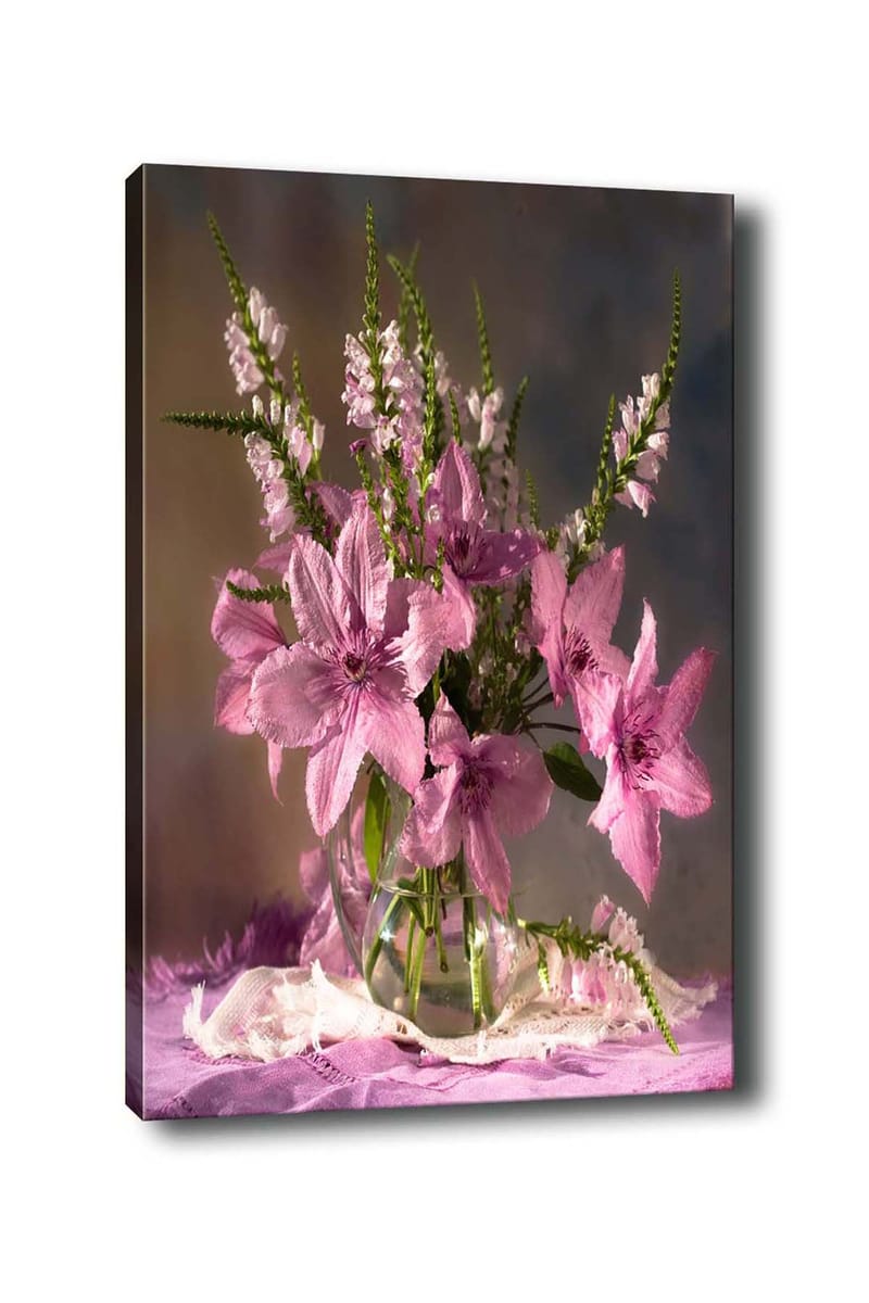 Dekorativ Canvasbillede 50x70 cm - Flerfarvet - Boligtilbehør - Billeder & kunst - Billeder på lærred