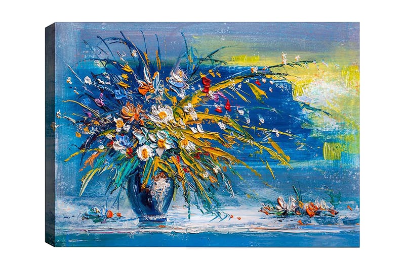 Dekorativ Canvasbillede 50x70 cm - Flerfarvet - Boligtilbehør - Billeder & kunst - Billeder på lærred