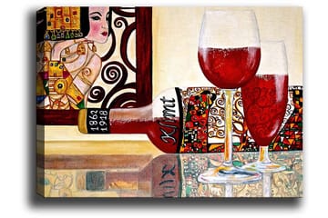 Dekorativ Canvasbillede 50x70 cm - Flerfarvet - Boligtilbehør - Billeder & kunst - Billeder på lærred
