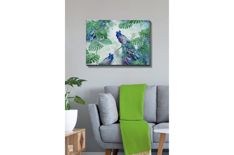 Dekorativ Canvasbillede 50x70 cm - Flerfarvet - Boligtilbehør - Billeder & kunst - Billeder på lærred