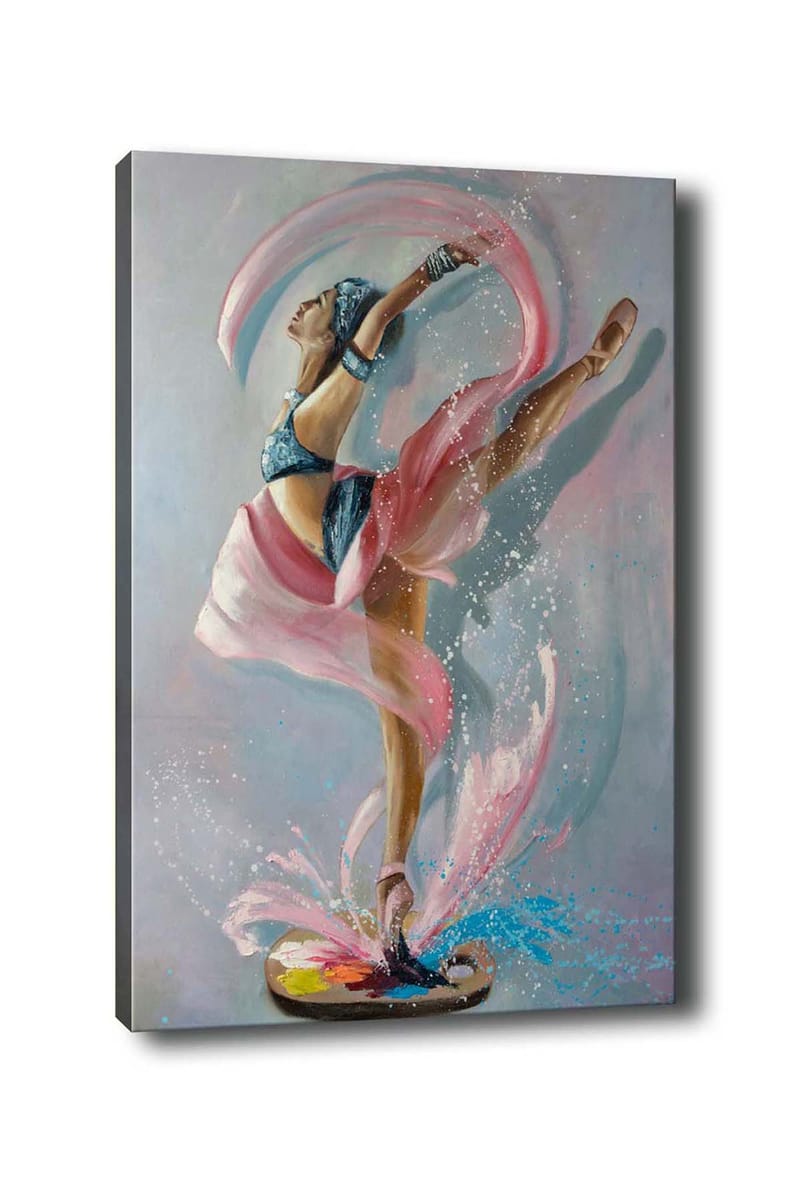 Dekorativ Canvasbillede 50x70 cm, Flerfarvet