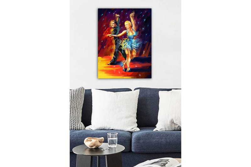 Dekorativ Canvasbillede 50x70 cm - Flerfarvet - Boligtilbehør - Billeder & kunst - Billeder på l�ærred