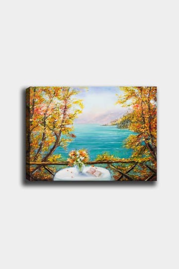 Dekorativ Canvasbillede 50x70 cm - Flerfarvet - Boligtilbehør - Billeder & kunst - Billeder på lærred