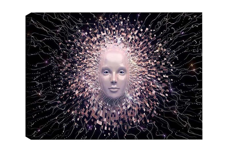 Dekorativ Canvasbillede 50x70 cm, Flerfarvet