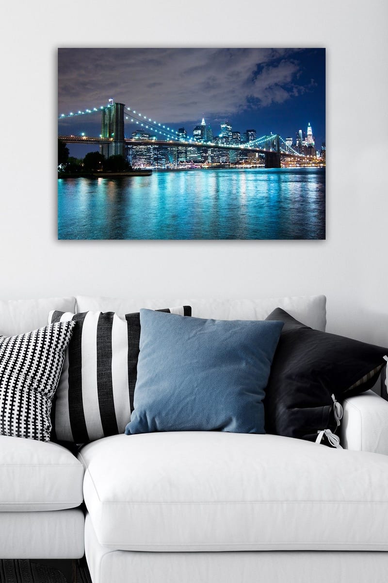 Dekorativ Canvasbillede 50x70 cm, Flerfarvet