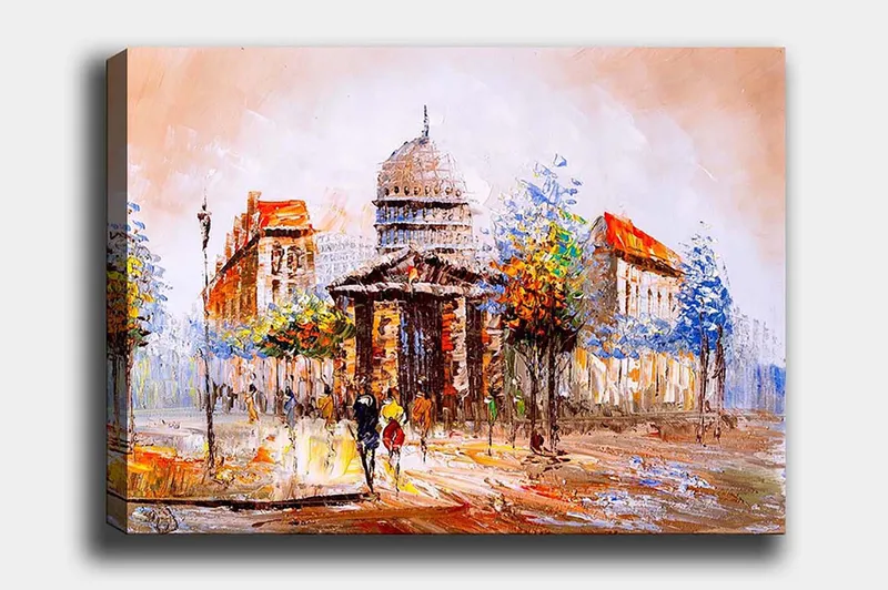 Dekorativ Canvasbillede 50x70 cm, Flerfarvet