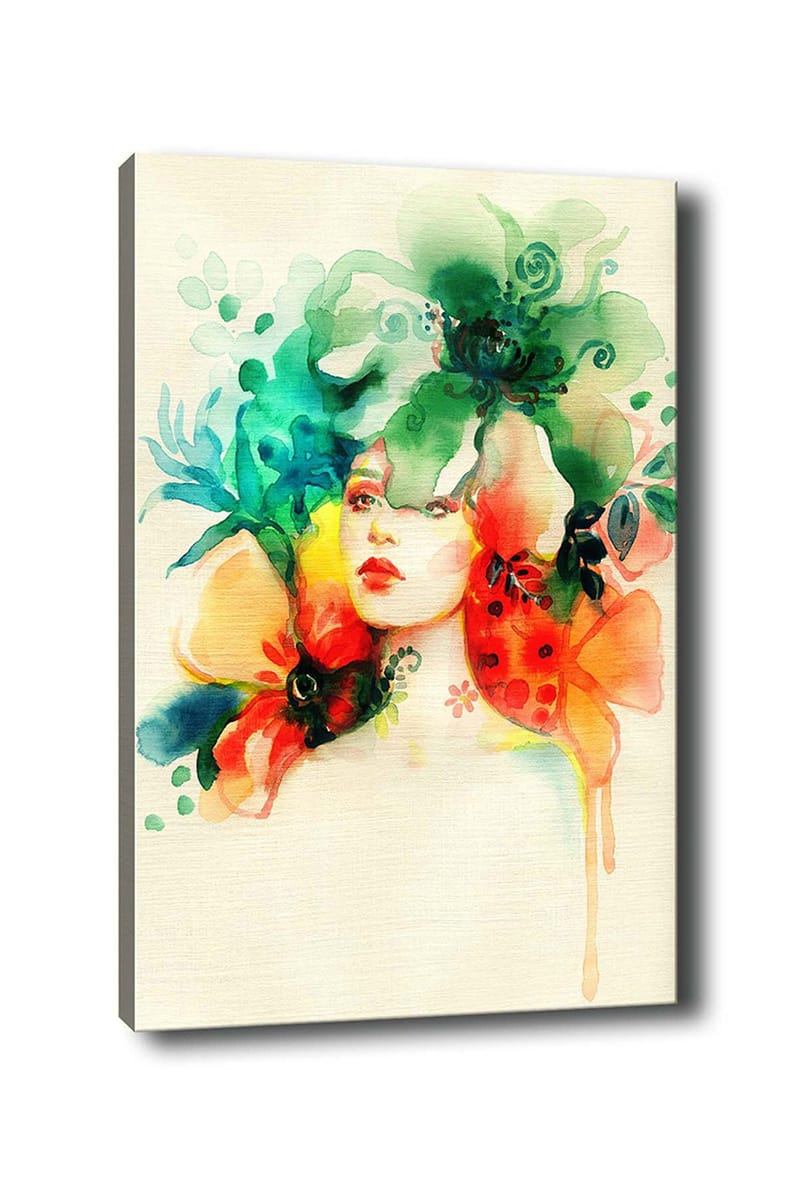 Dekorativ Canvasbillede 50x70 cm, Flerfarvet