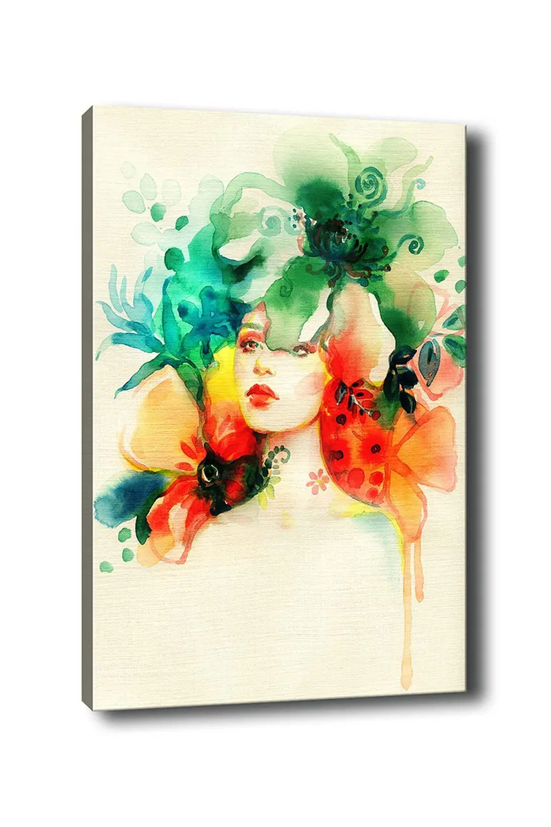 Dekorativ Canvasbillede 50x70 cm, Flerfarvet