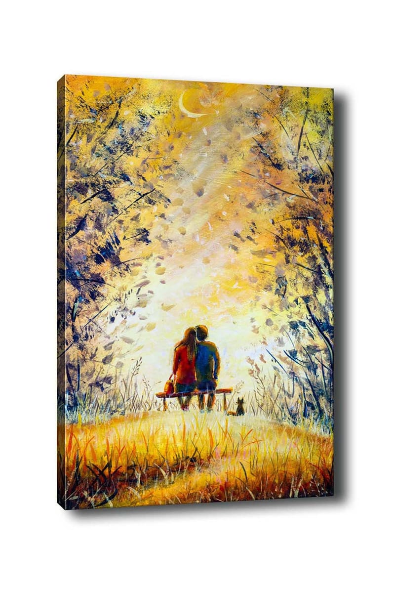 Dekorativ Canvasbillede 50x70 cm, Flerfarvet