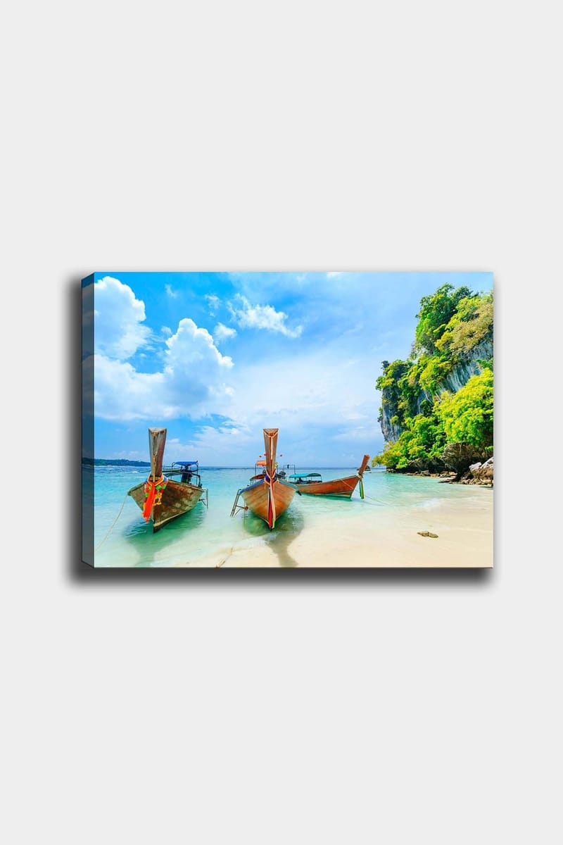 Dekorativ Canvasbillede 50x70 cm, Flerfarvet