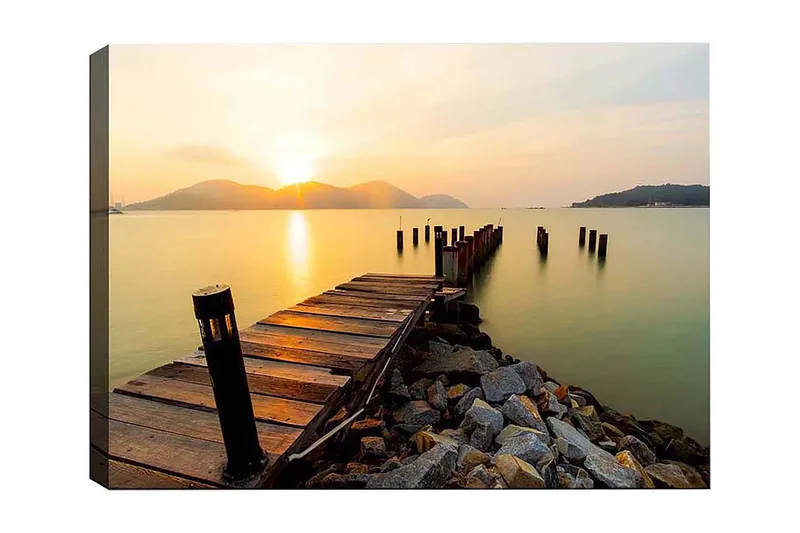 Dekorativ Canvasbillede 50x70 cm, Flerfarvet