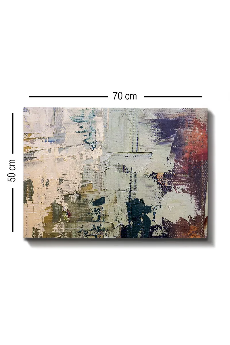 Dekorativ Canvasbillede 50x70 cm - Flerfarvet - Boligtilbehør - Billeder & kunst - Billeder på lærred