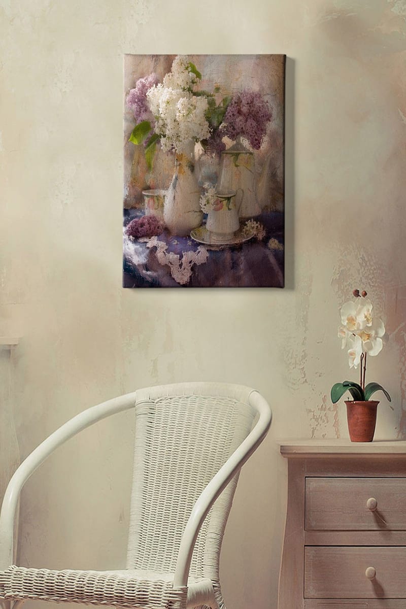 Dekorativ Canvasbillede 50x70 cm - Flerfarvet - Boligtilbehør - Billeder & kunst - Billeder på lærred